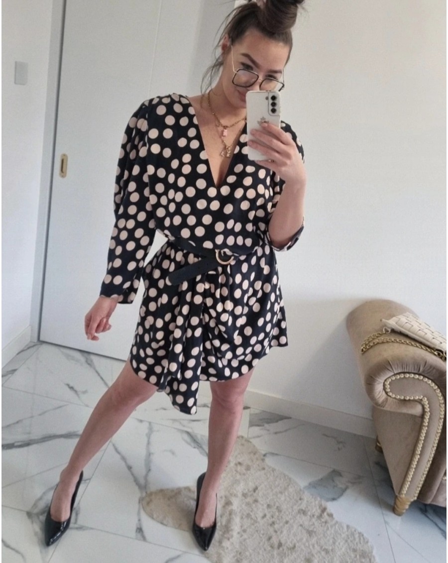 Sukienka w groszki...